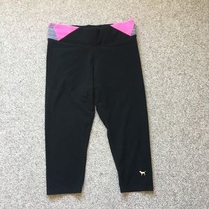 Y2K Cropped PINK leggings